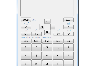 Winform/C#简单科学计算器源码下载