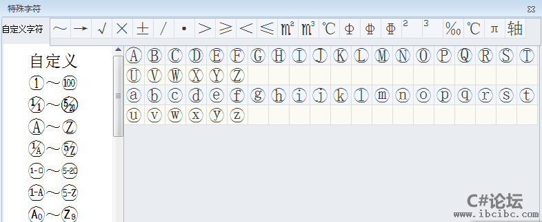 特殊字符 类库